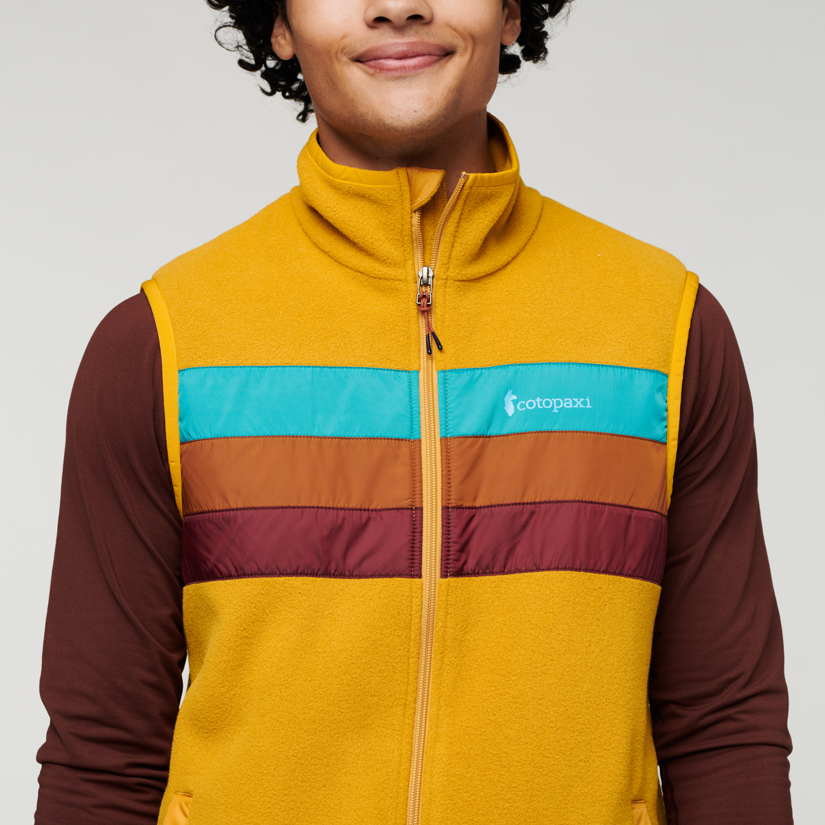 Teca Fleece Vest - Men's, Wyoming, Model Xavier