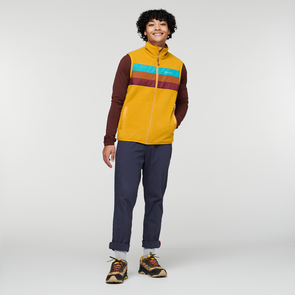 Teca Fleece Vest - Men's, Wyoming, Model Xavier