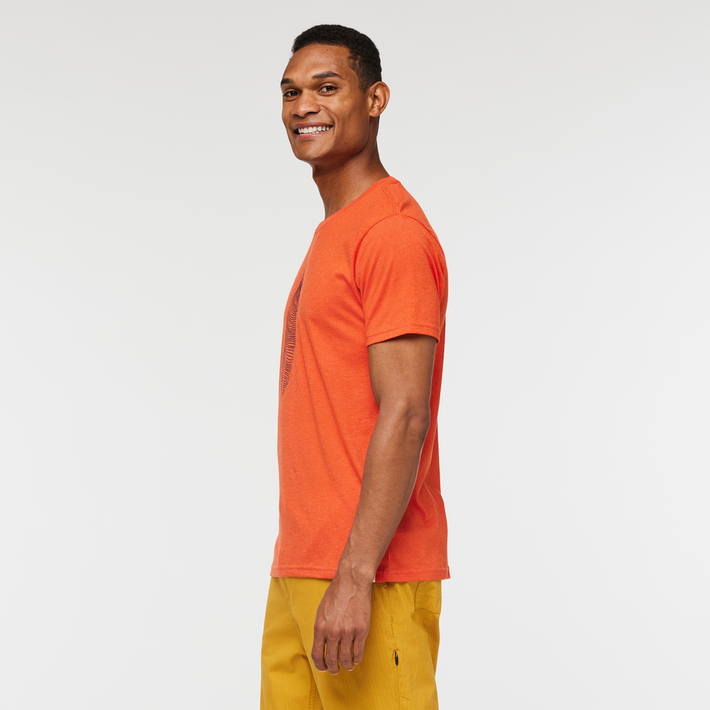 Topo Llama T-Shirt - Men's, Canyon, Model James