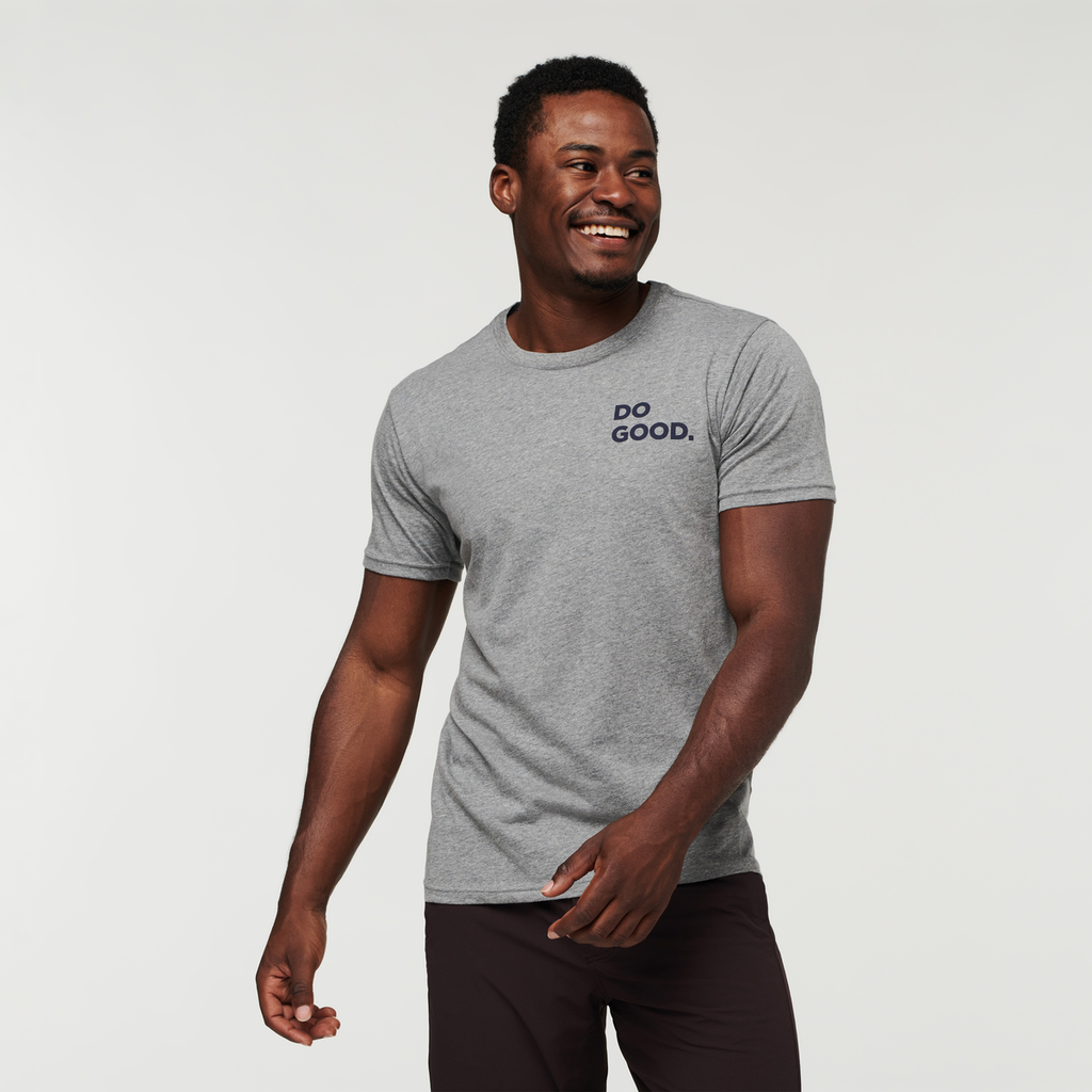 Wild West Organic T-Shirt - Men's, Heather Grey, Jeremy