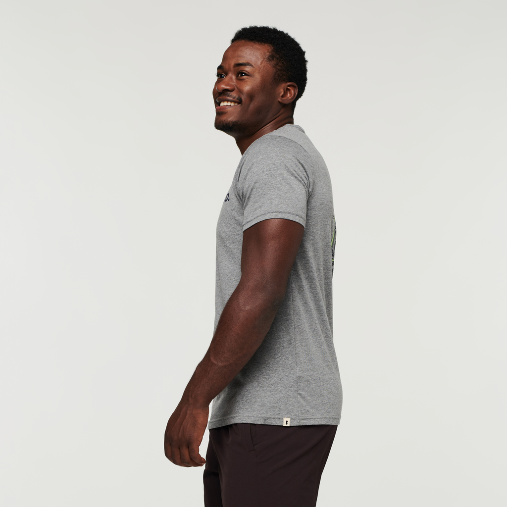 Wild West Organic T-Shirt - Men's, Heather Grey, Jeremy