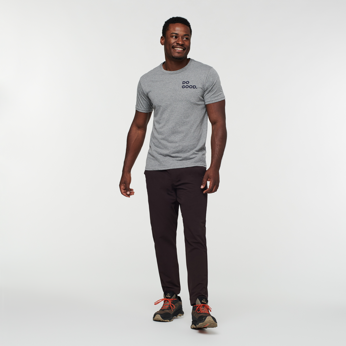 Wild West Organic T-Shirt - Men's, Heather Grey, Jeremy