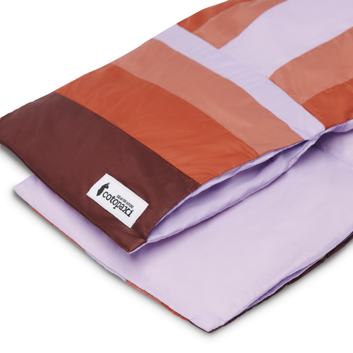 Fuego Down Scarf, Thistle Stripes