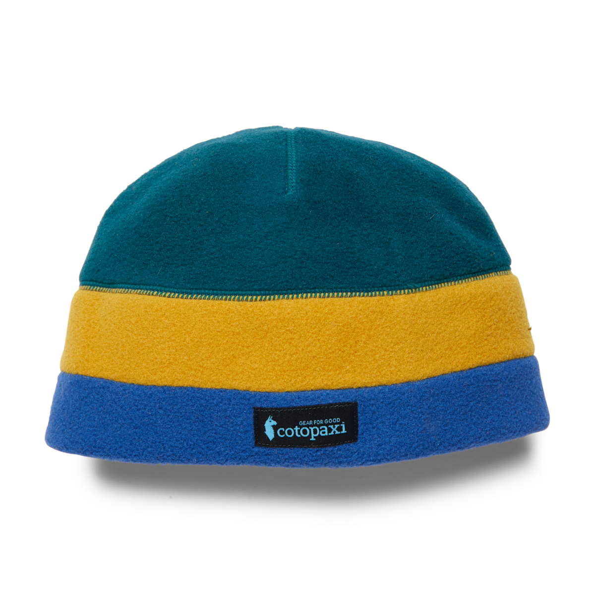 Teca Fleece Beanie, Deep Ocean Stripes
