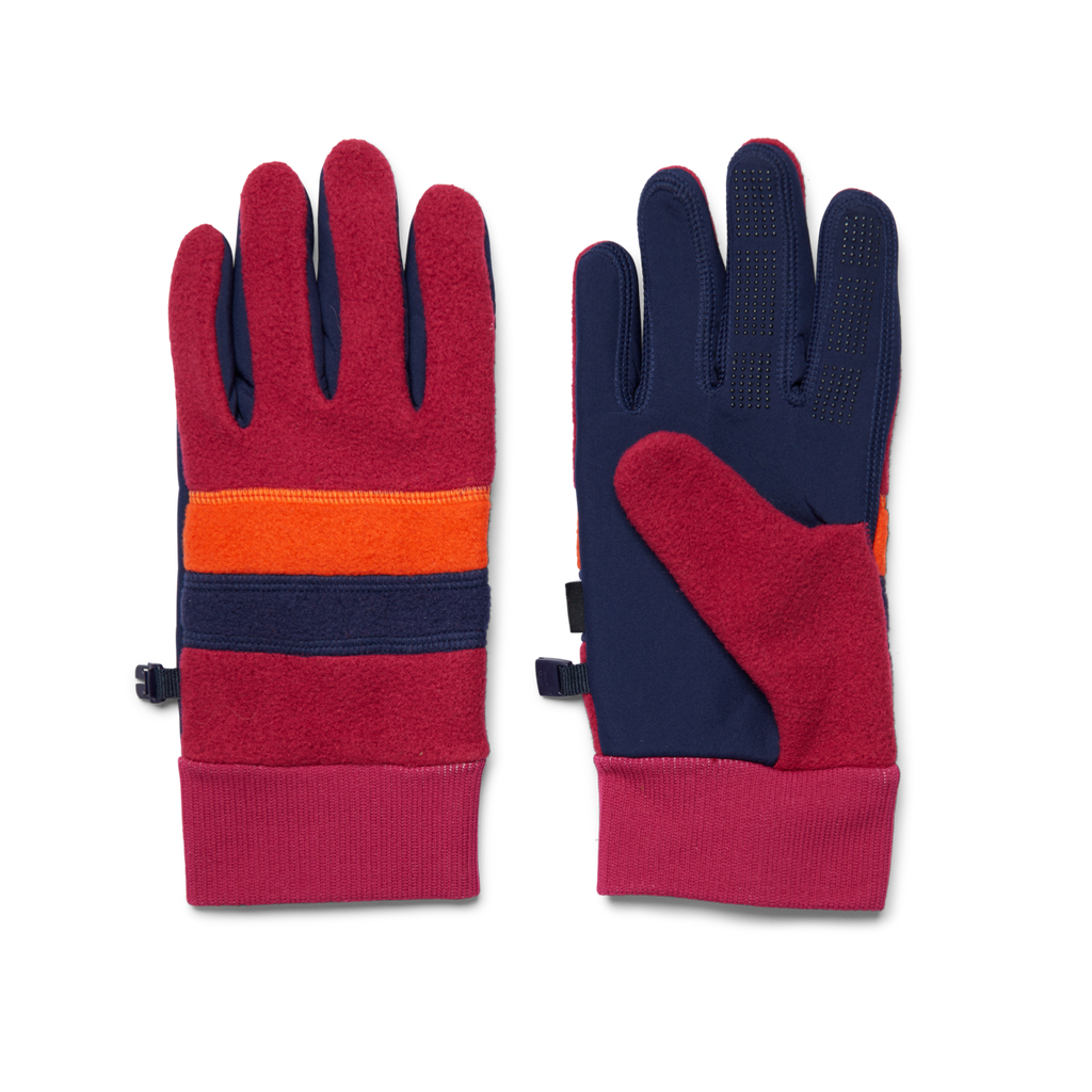 Teca Fleece Gloves, raspberry