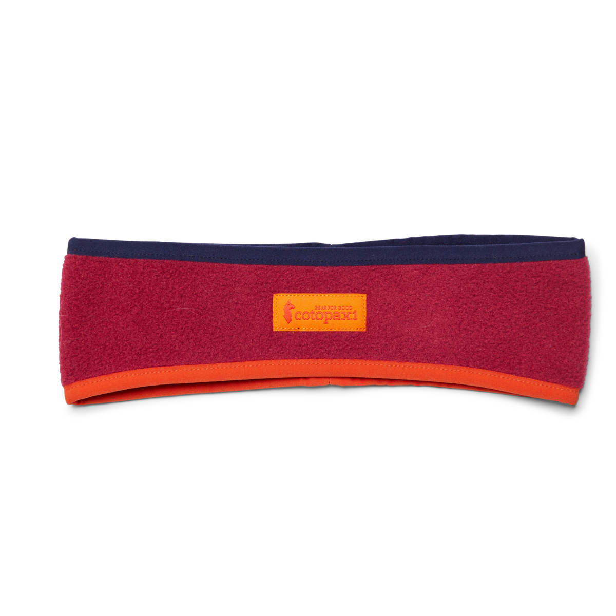 Teca Fleece Headband, Raspberry