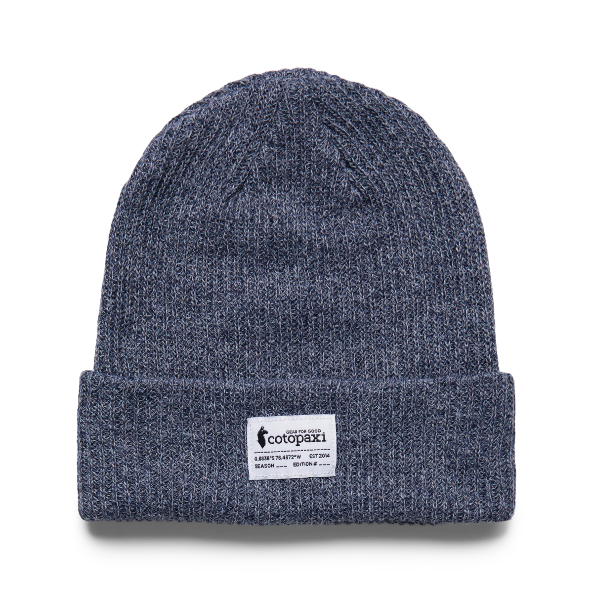 Wharf Beanie - Cotopaxi Patch, Heather Graphite