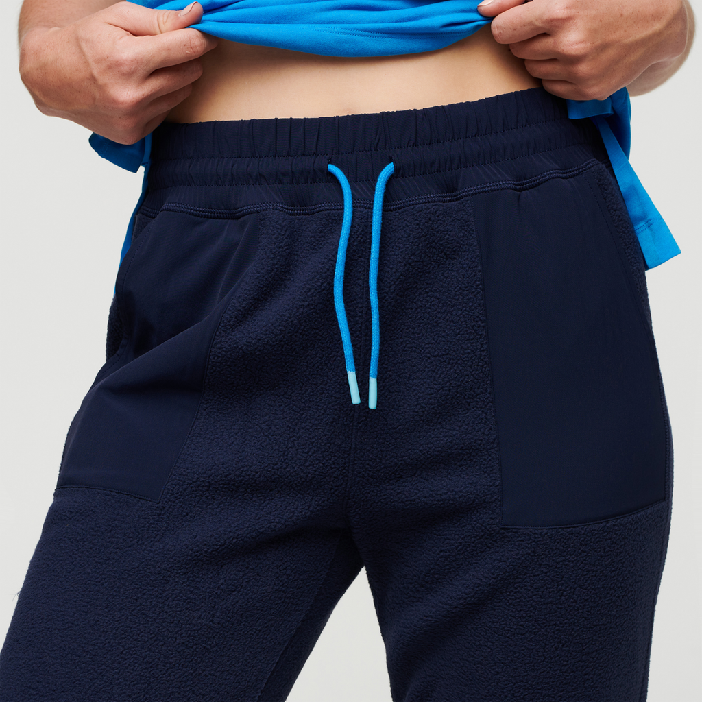 Abrazo Fleece Jogger - Women's, Maritime, Model Aya