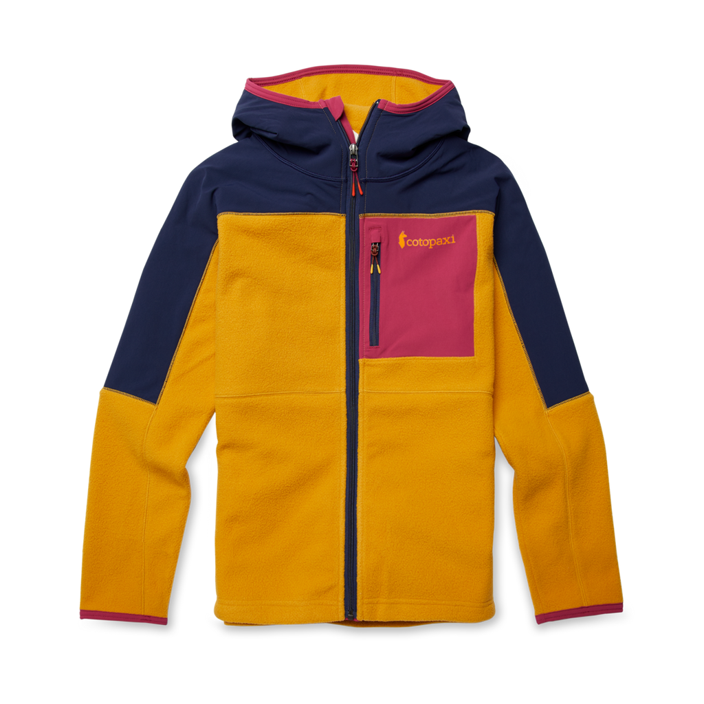 Abrazo Hooded Full-Zip Fleece Jacket - Women's black