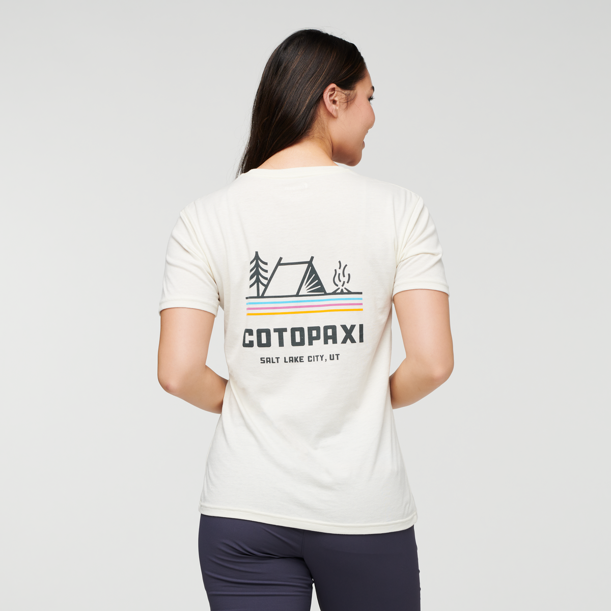 Camp Life Organic T-Shirt - Women's, Bone