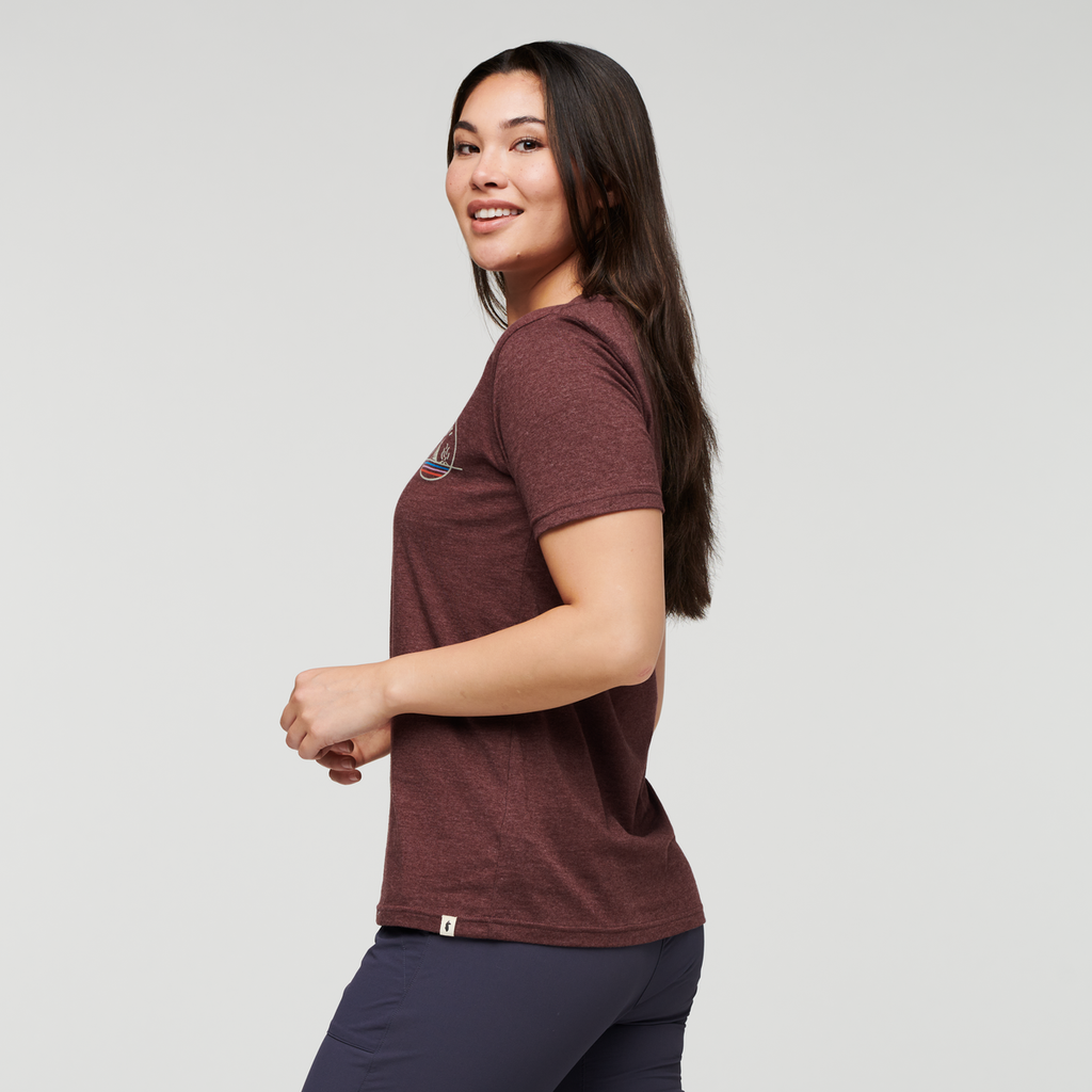 Camp Life Organic T-Shirt - Women's, Chestnut