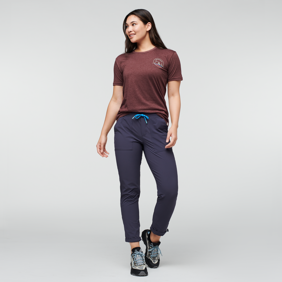 Camp Life Organic T-Shirt - Women's, Chestnut