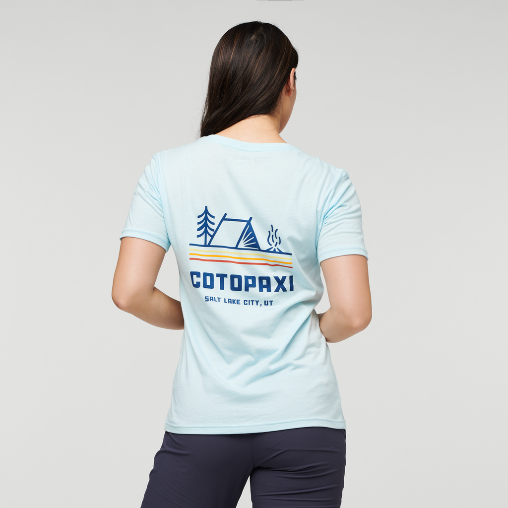 Camp Life Organic T-Shirt - Women's, Ice