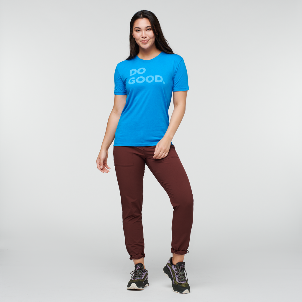 Do Good T-Shirt - Women's, Saltwater, Model Maile