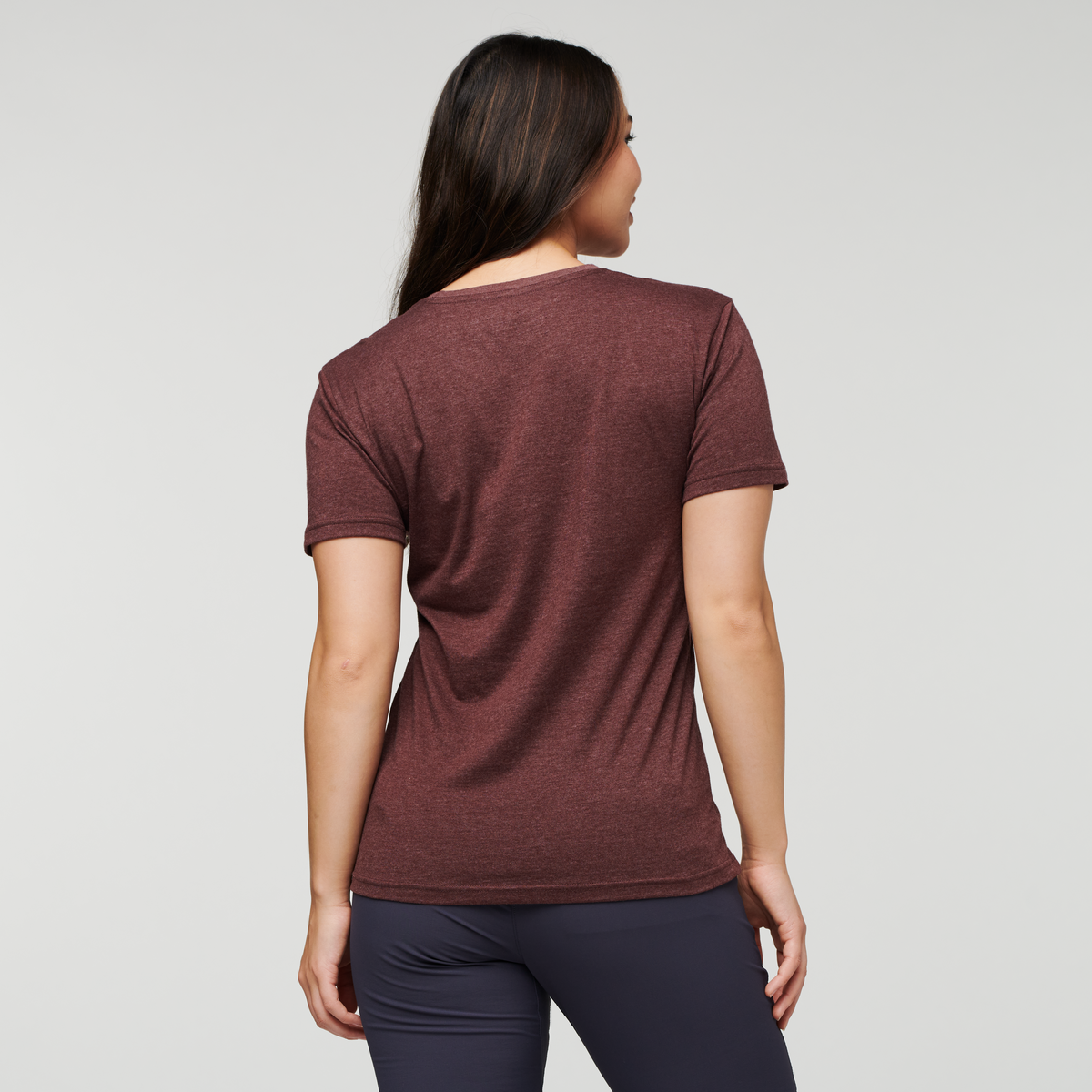 Do Good Repeat T-Shirt - Women's, Chestnut, Model Maile