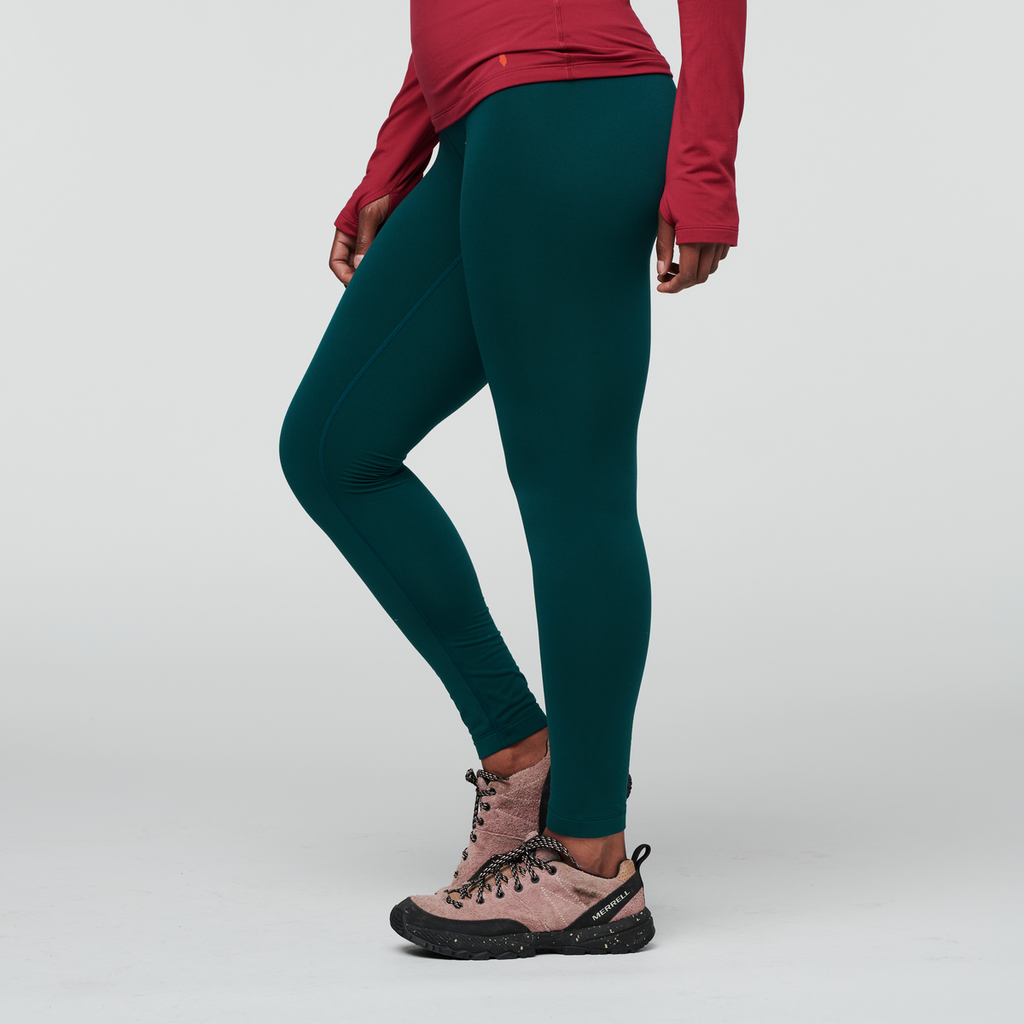Liso Baselayer Pant - Women's, Deep Ocean, Model Callie