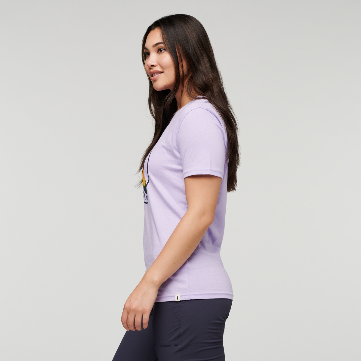 Sunny Side T-Shirt - Women's, Thistle, Model Maile