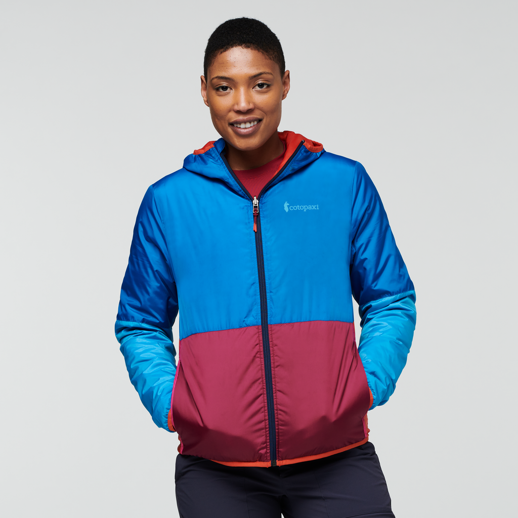 Teca Cálido Hooded Jacket - Women's, Rocket Science, Model Callie