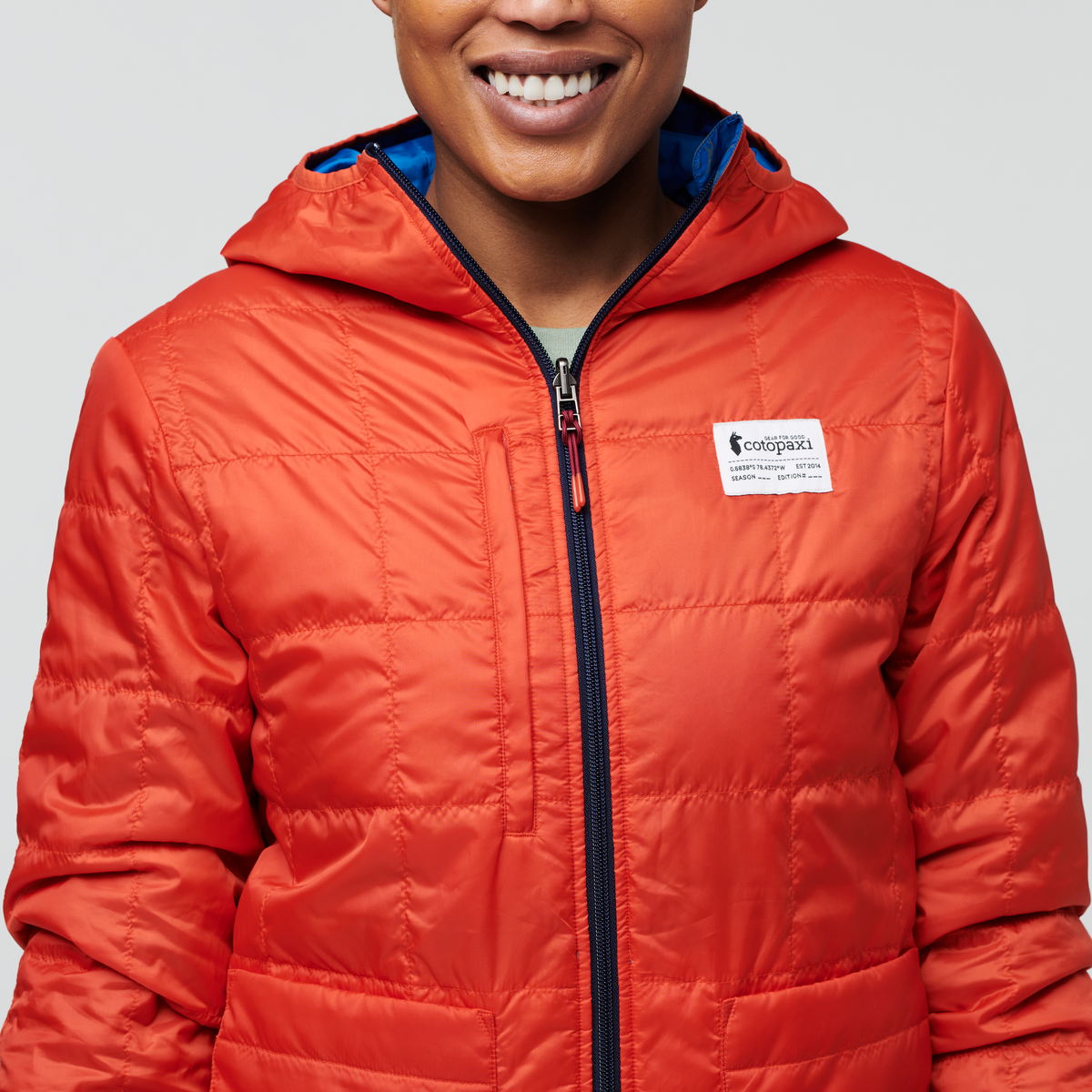 Teca Cálido Hooded Jacket - Women's, Rocket Science, Model Callie