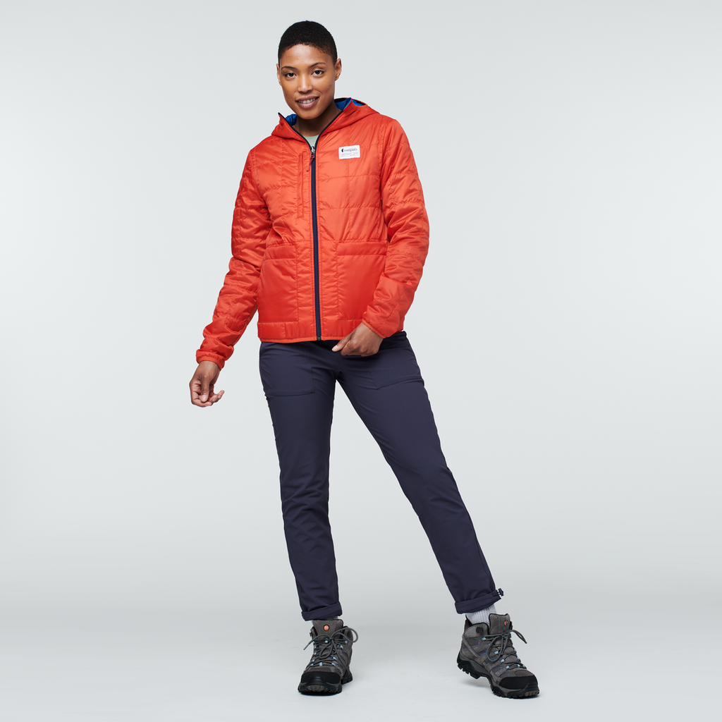 Teca Cálido Hooded Jacket - Women's, Rocket Science, Model Callie
