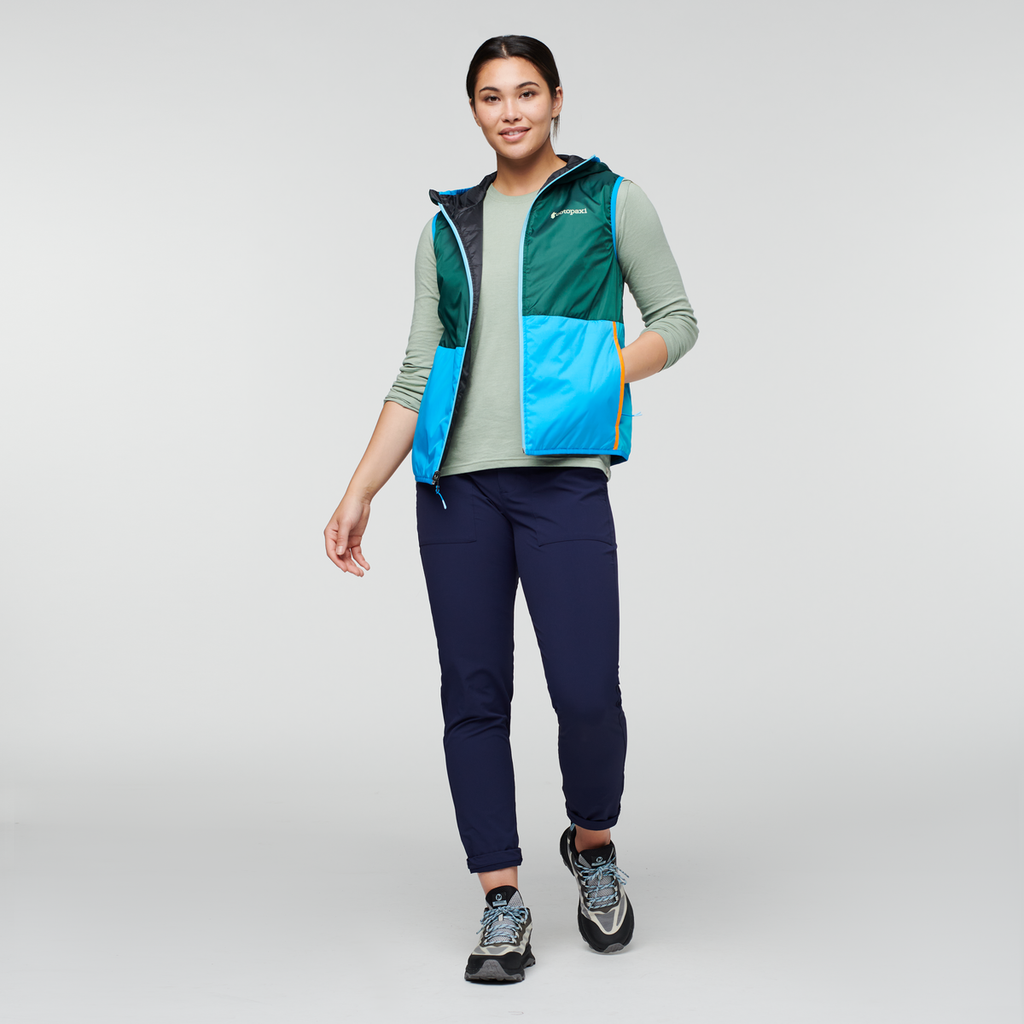 Teca Cálido Hooded Vest - Women's, Pensacola, Model Maile