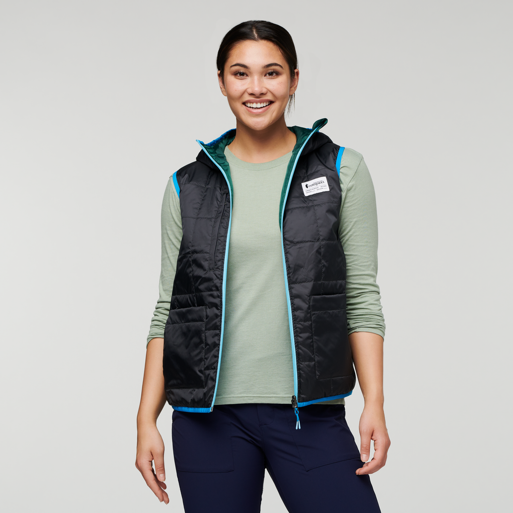 Teca Cálido Hooded Vest - Women's, Pensacola, Model Maile