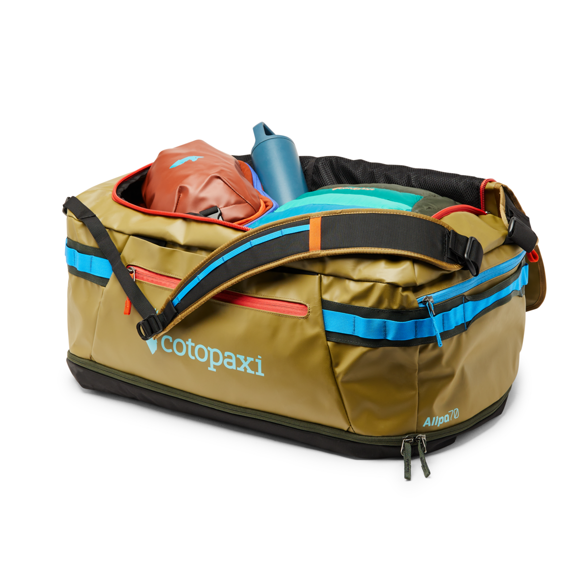 Allpa 70L Duffel Bag, Oak