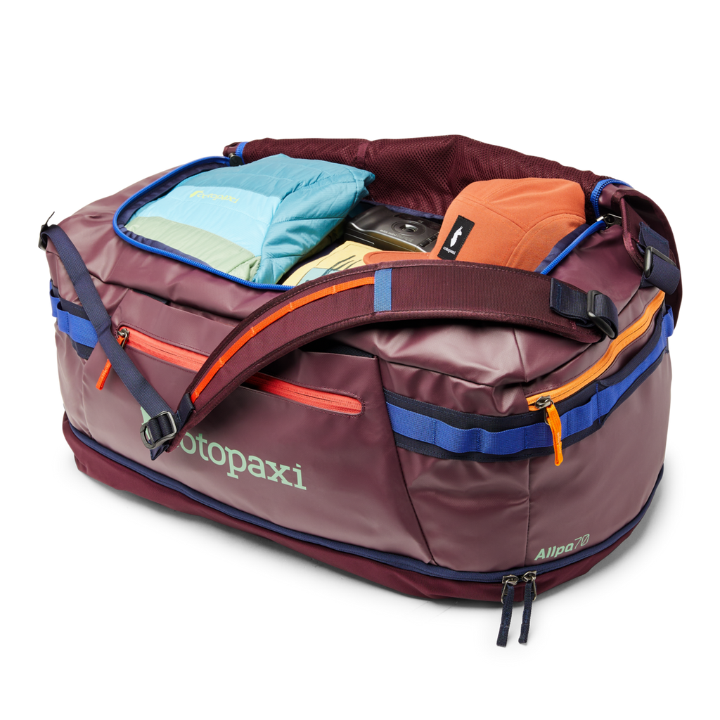 Allpa 70L Duffel Bag, Wine