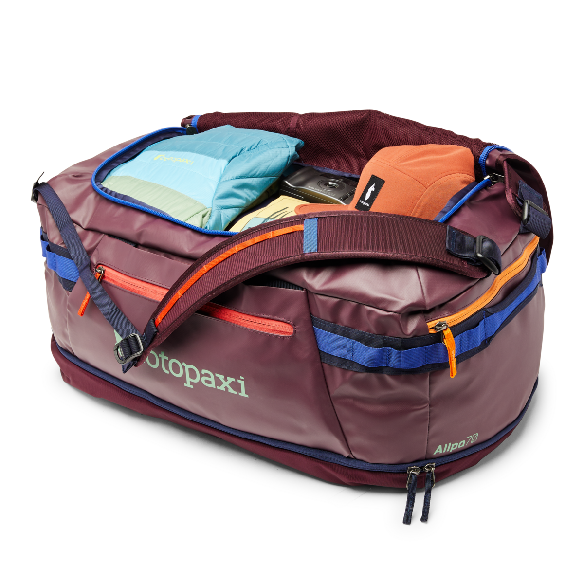Allpa 70L Duffel Bag, Wine
