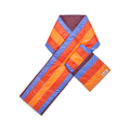 Fuego Down Scarf, Wine Stripes