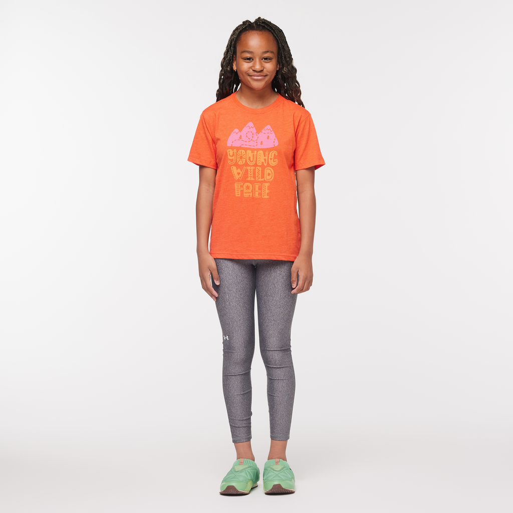 Be Free T-Shirt - Kids', Canyon, Model Adelina