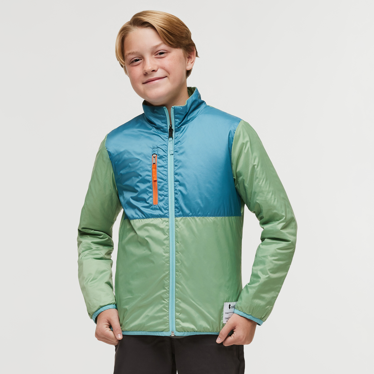 Capa Insulated Jacket - Kids', Aspen/Bluebird, Model Dax