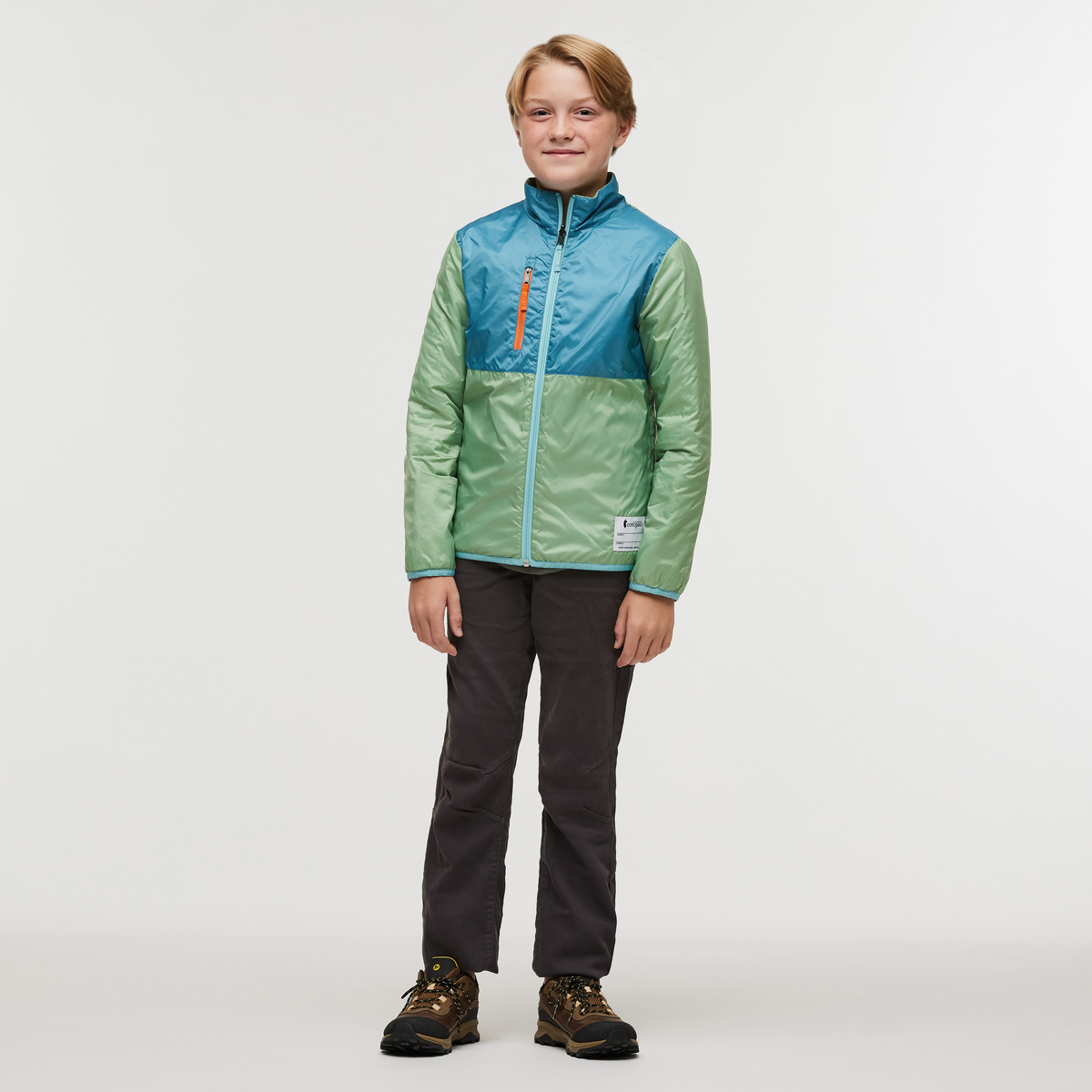 Capa Insulated Jacket - Kids', Aspen/Bluebird, Model Dax