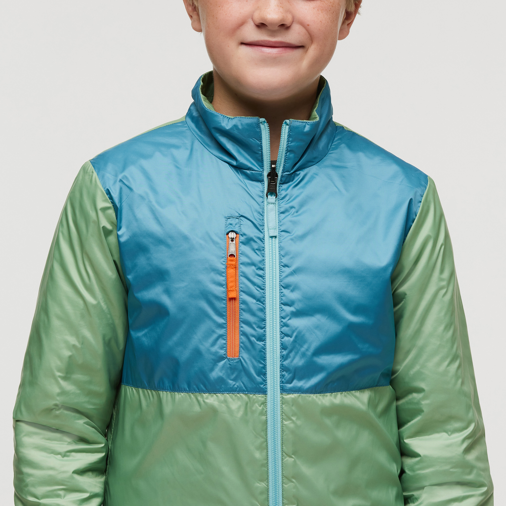 Capa Insulated Jacket - Kids', Aspen/Bluebird, Model Dax