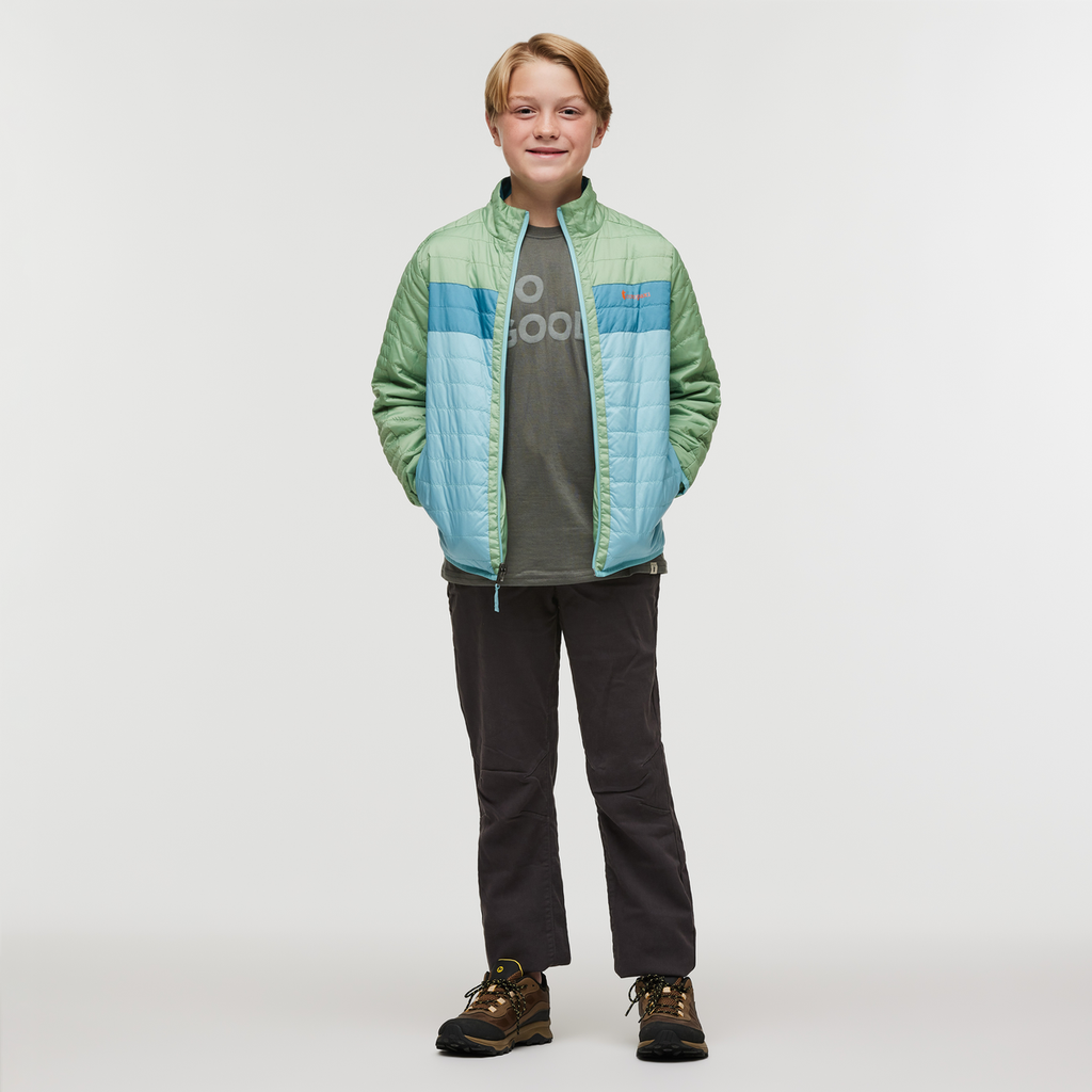 Capa Insulated Jacket - Kids', Aspen/Bluebird, Model Dax