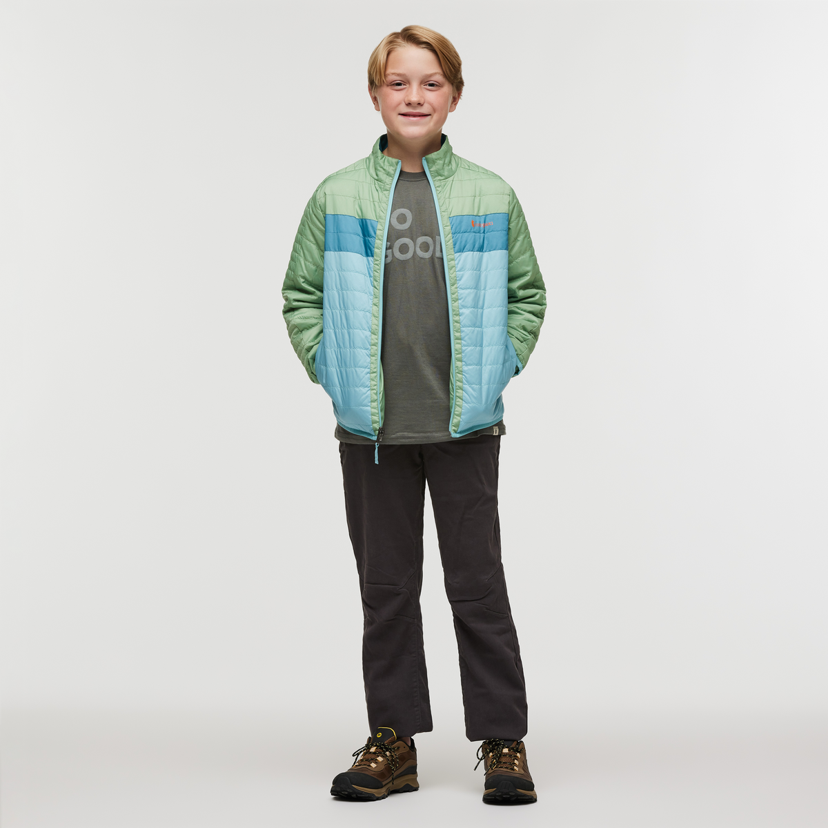 Capa Insulated Jacket - Kids', Aspen/Bluebird, Model Dax