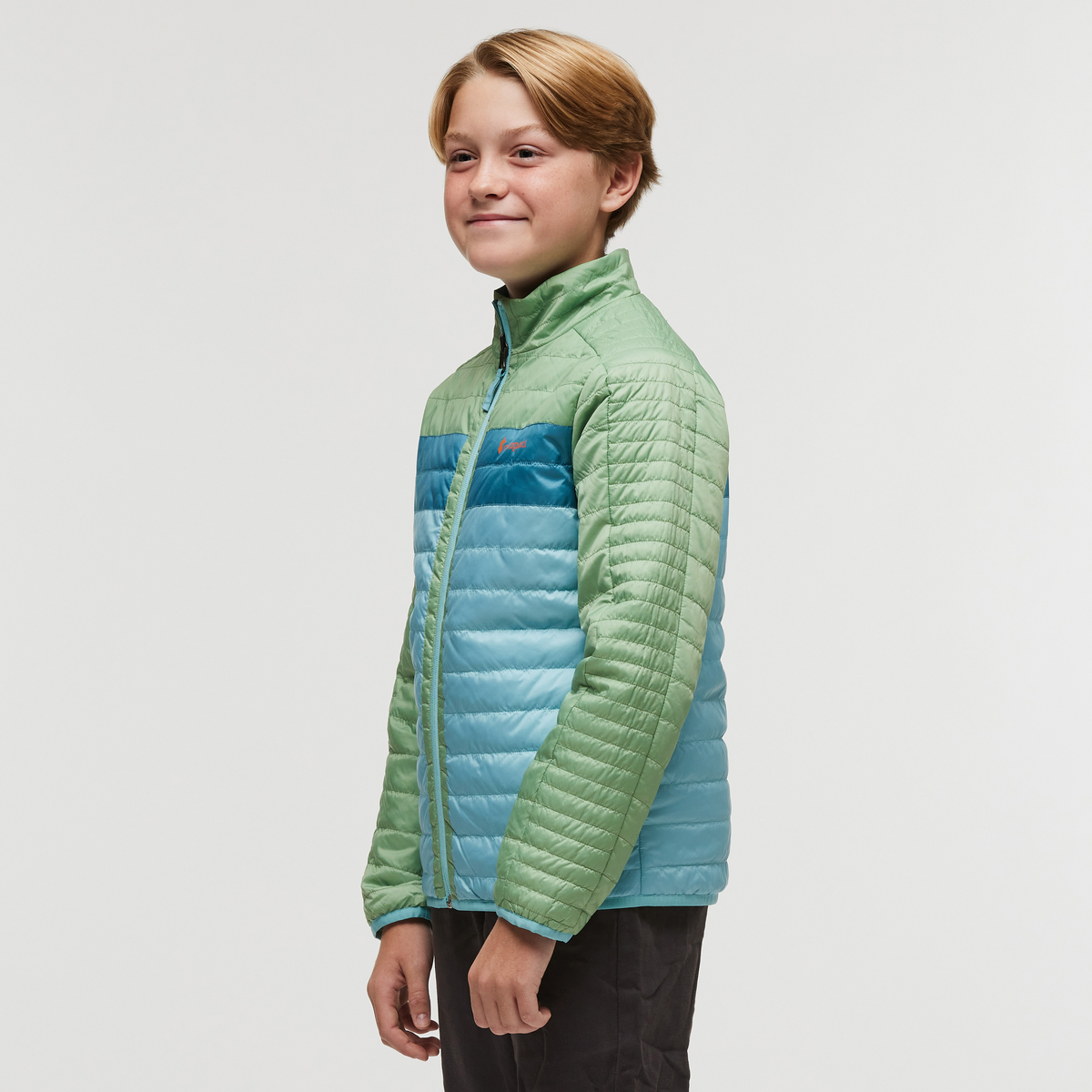 Capa Insulated Jacket - Kids', Aspen/Bluebird, Model Dax