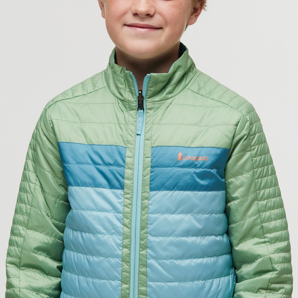 Capa Insulated Jacket - Kids', Aspen/Bluebird, Model Dax