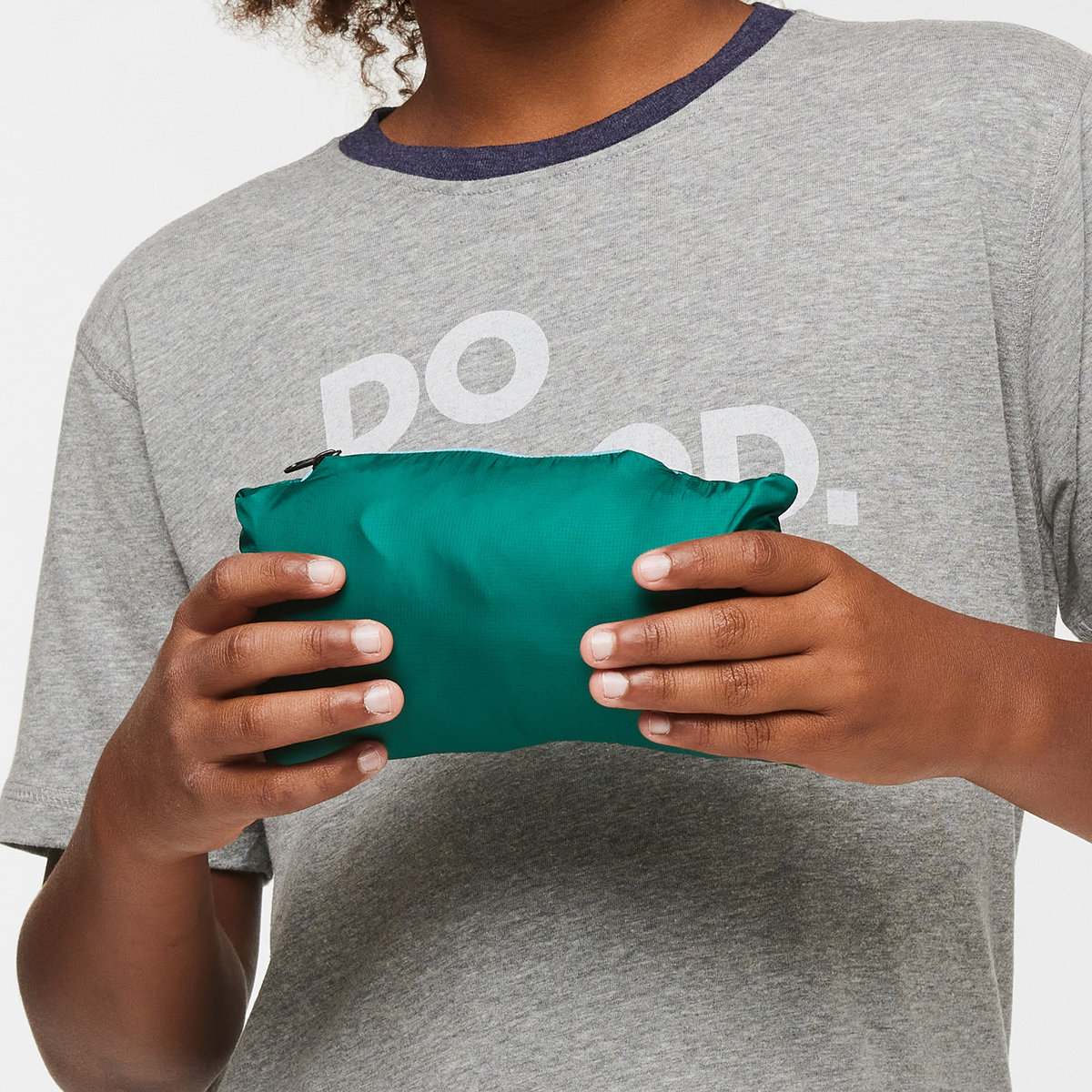 Capa Insulated Jacket- Kids', Poolside/Sea Glass, Model Isaiah