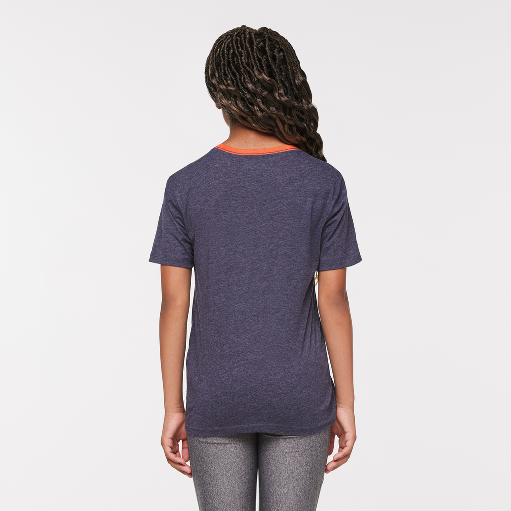 Do Good Organic T-Shirt - Kids', Maritime, Model Adelina