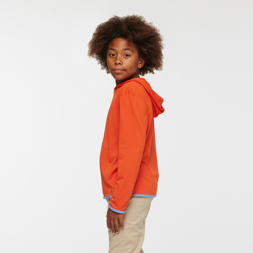 Sombra Sun Hoodie - Kids', Canyon, Model Isaiah