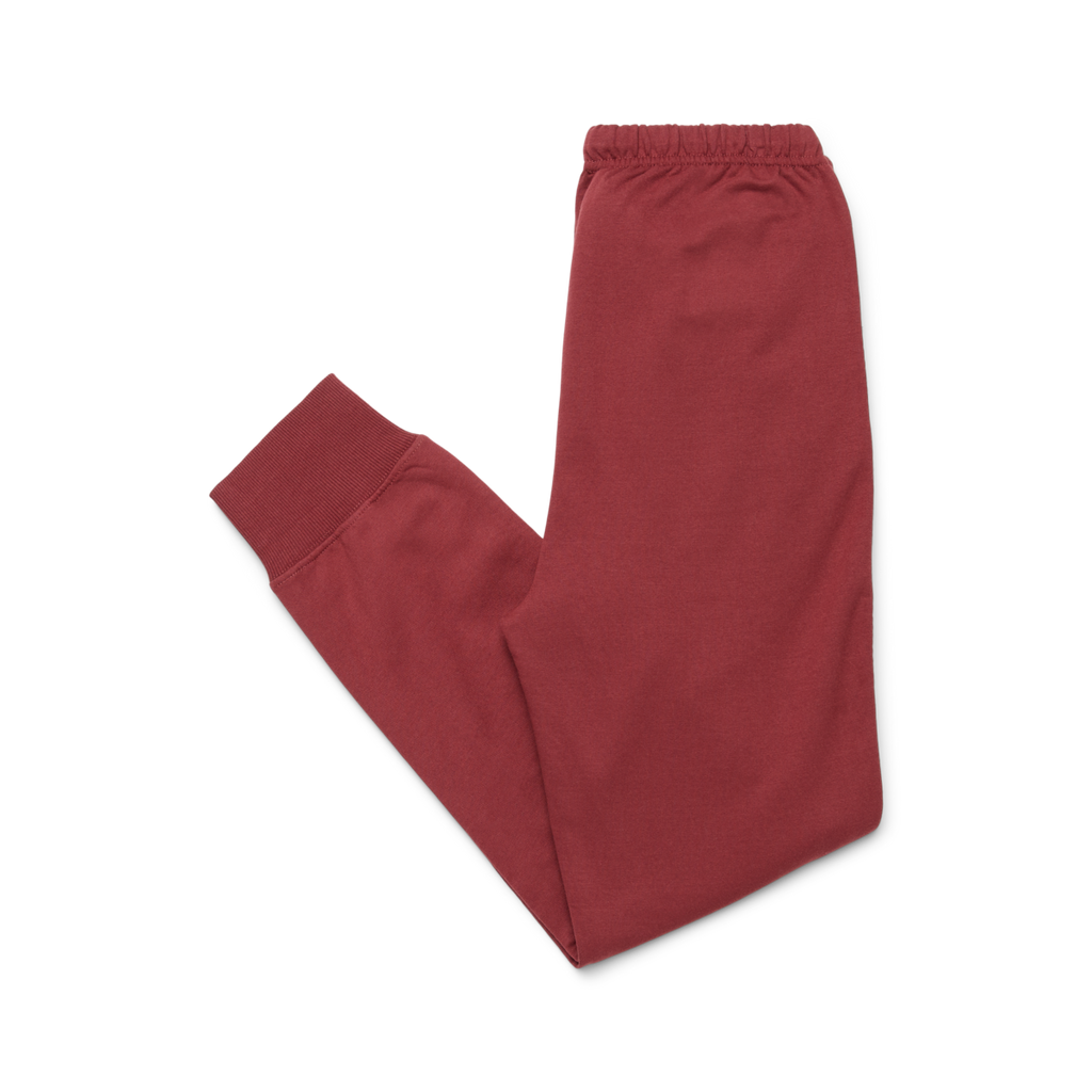 Sweatpants - Kids', Burgundy, Detail
