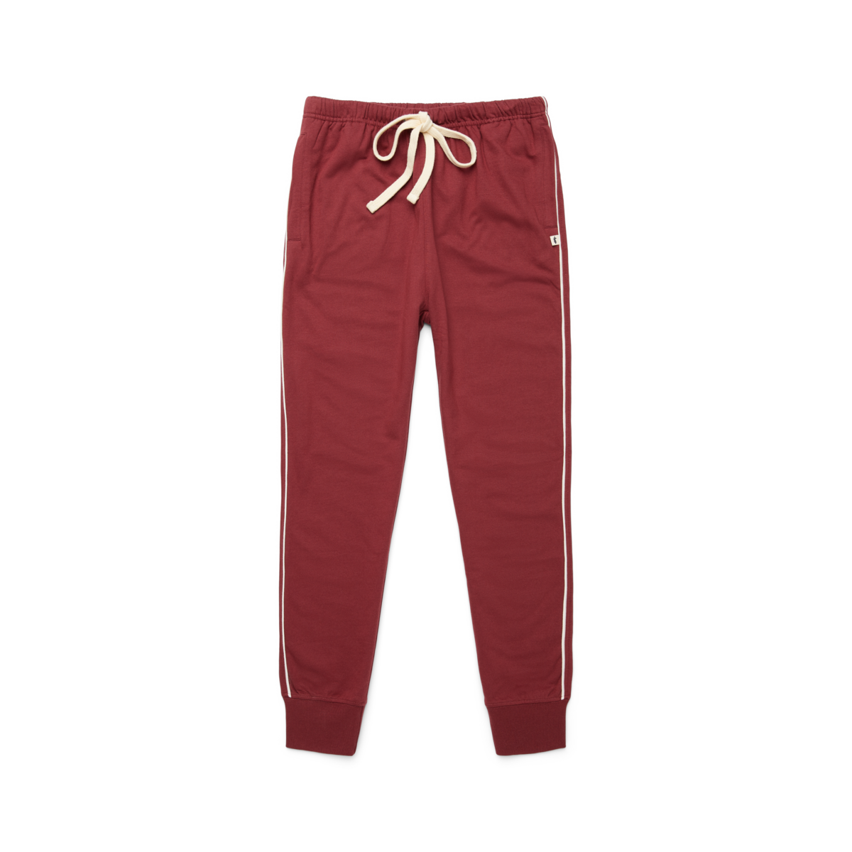 Sweatpants - Kids', Burgundy, Detail