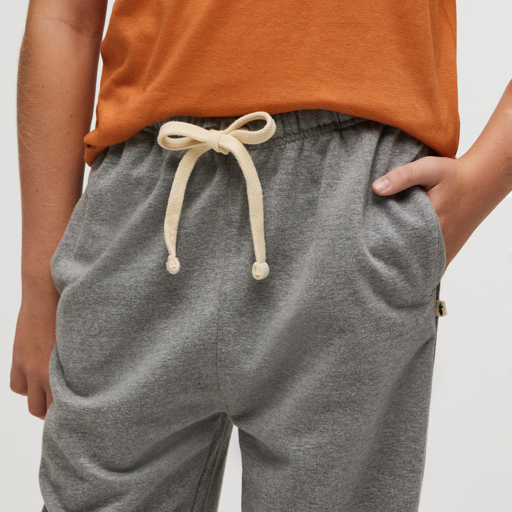 Sweatpants - Kids', Heather Grey, Model Dax