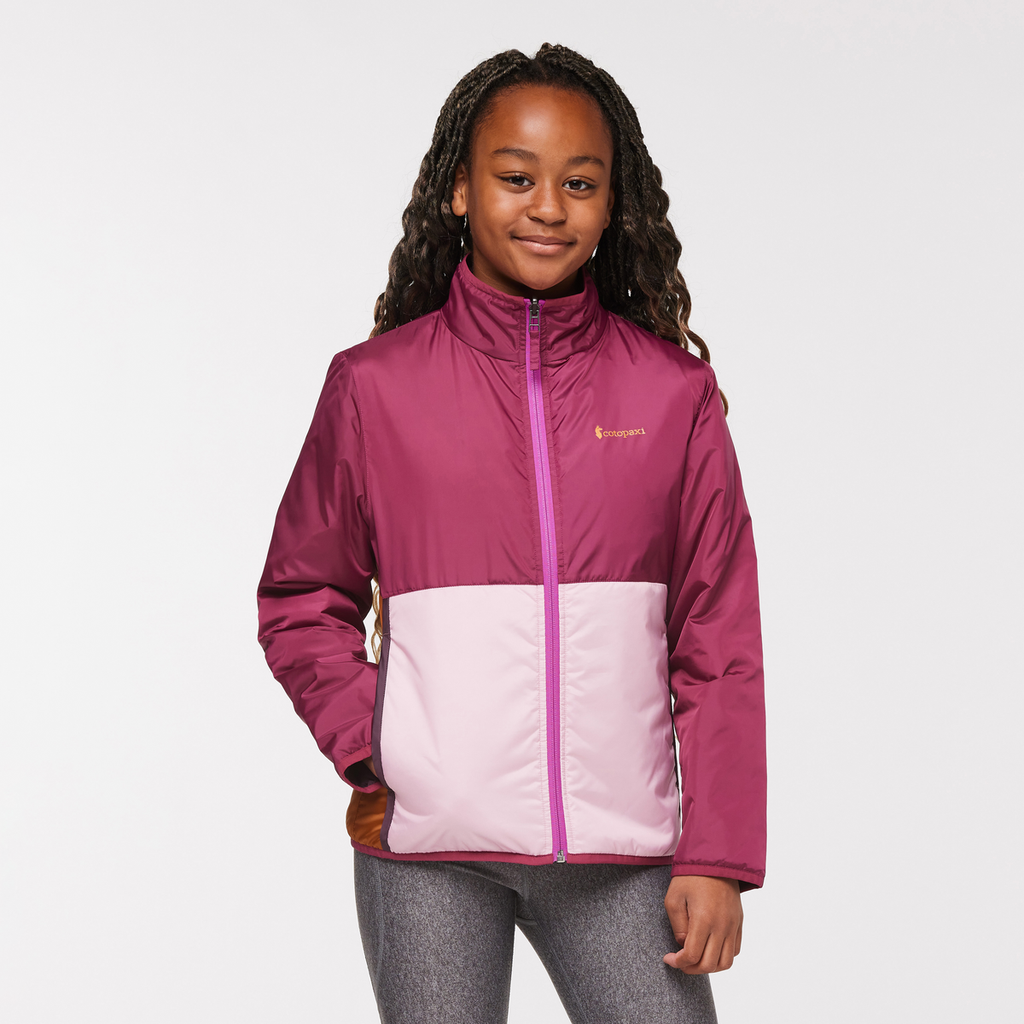 Teca Cálido Jacket - Kids', Camelia, Modell Adelina