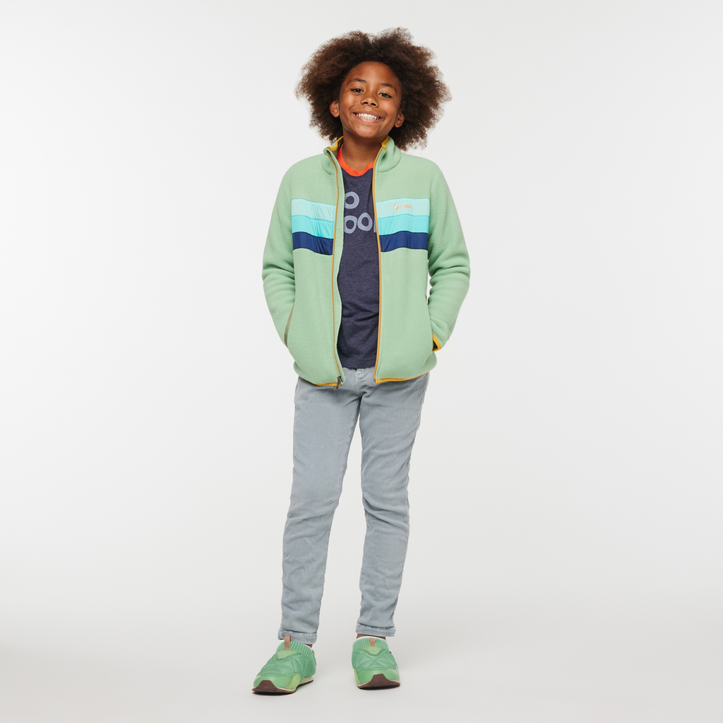 Teca Fleece Jacket - Kids', Fresh Air, Model Isaiah