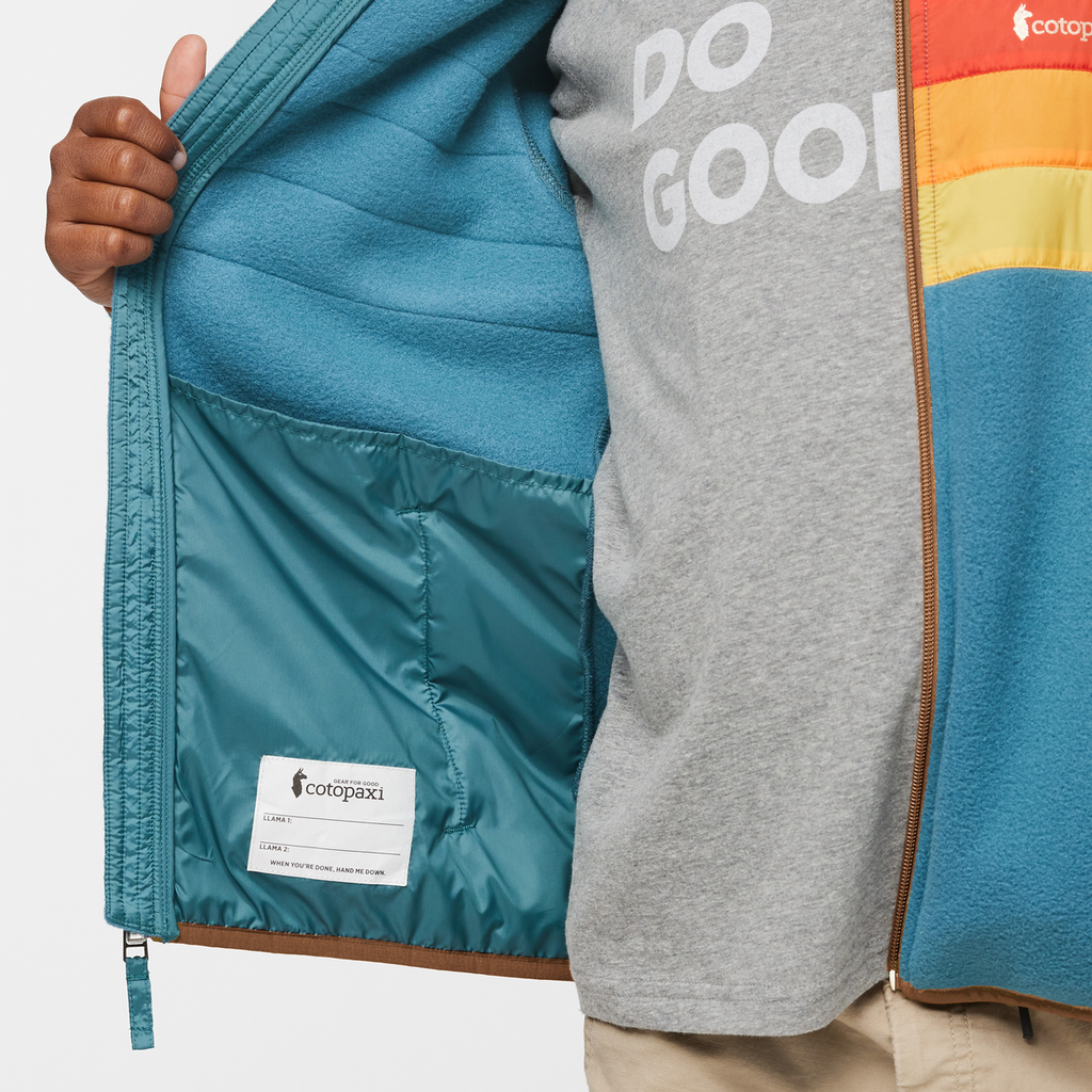 Teca Fleece Jacket - Kids', Mountaineer, Model Isaiah