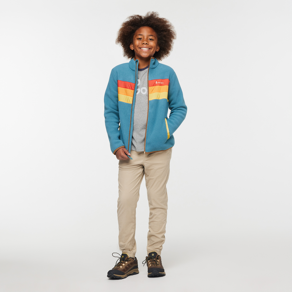 Teca Fleece Jacket - Kids', Mountaineer, Model Isaiah