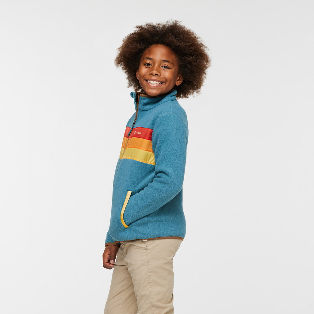Teca Fleece Jacket - Kids', Mountaineer, Model Isaiah