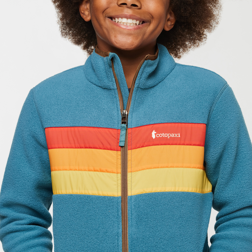 Teca Fleece Jacket - Kids', Mountaineer, Model Isaiah